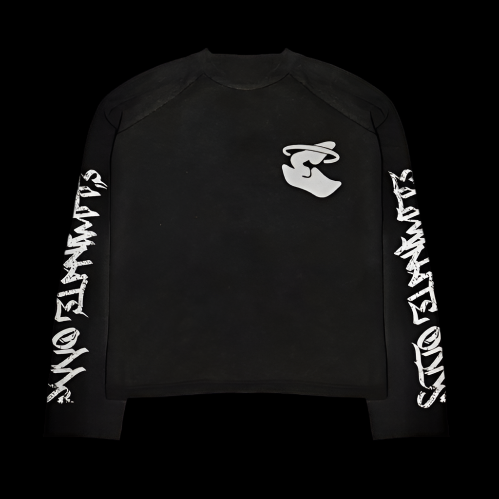 BLACK & WHITE ELMNT LONGSLEEVE TEE